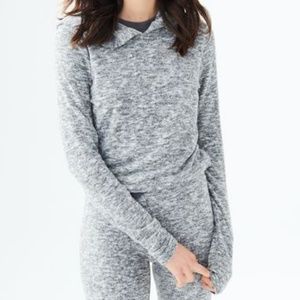 Aeropostale LLD ZEBRA CROP SLEEP HOODIE